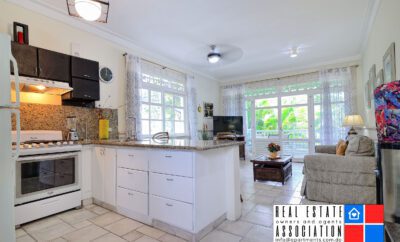 Sosua Ocean front. Great view from the terracce.